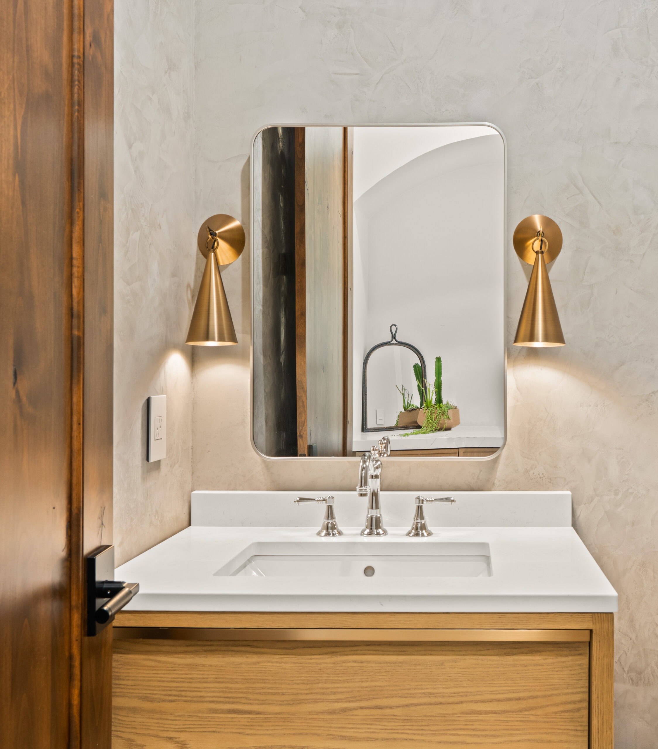 luxury powder room phoenix